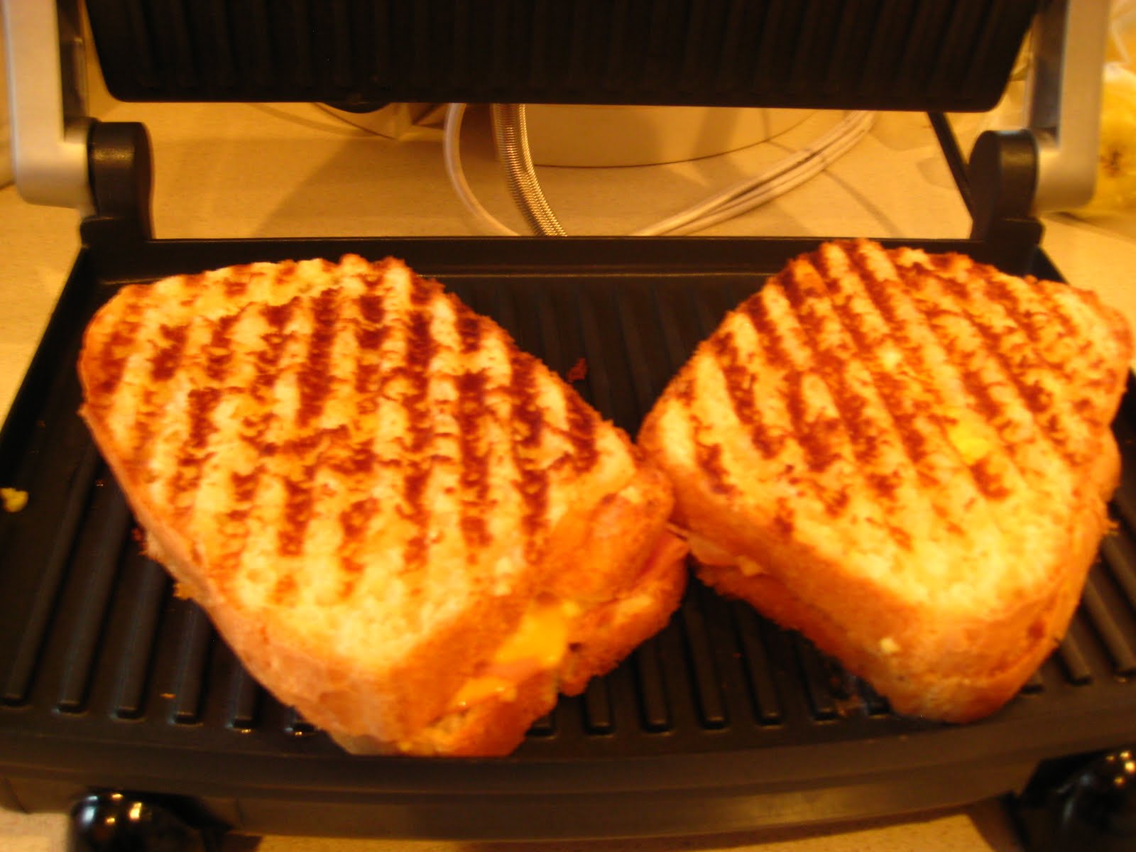 Tried and Tried Again Breakfast Panini Sandwiches