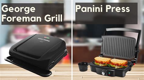 Panini Press Vs Foreman&nbsp;Grill