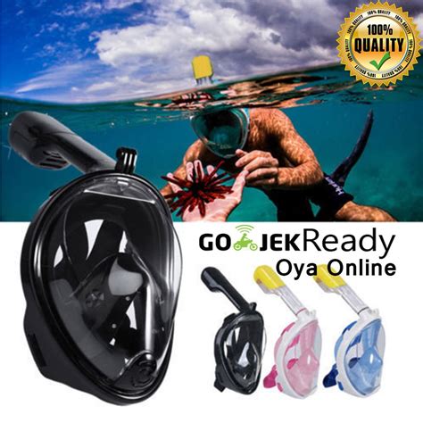 Jual Full Face Snorkeling&nbsp;Mask