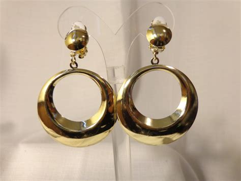 Hoop Dangle Earrings&nbsp;Clip