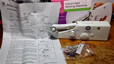 The Handheld Sewing Machine Instructions In&nbsp;Italiano